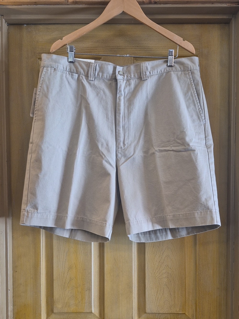 Polo Ralph Lauren The Philip Short Mens Size 40 Khaki Tan Color 100% Cotton NWT